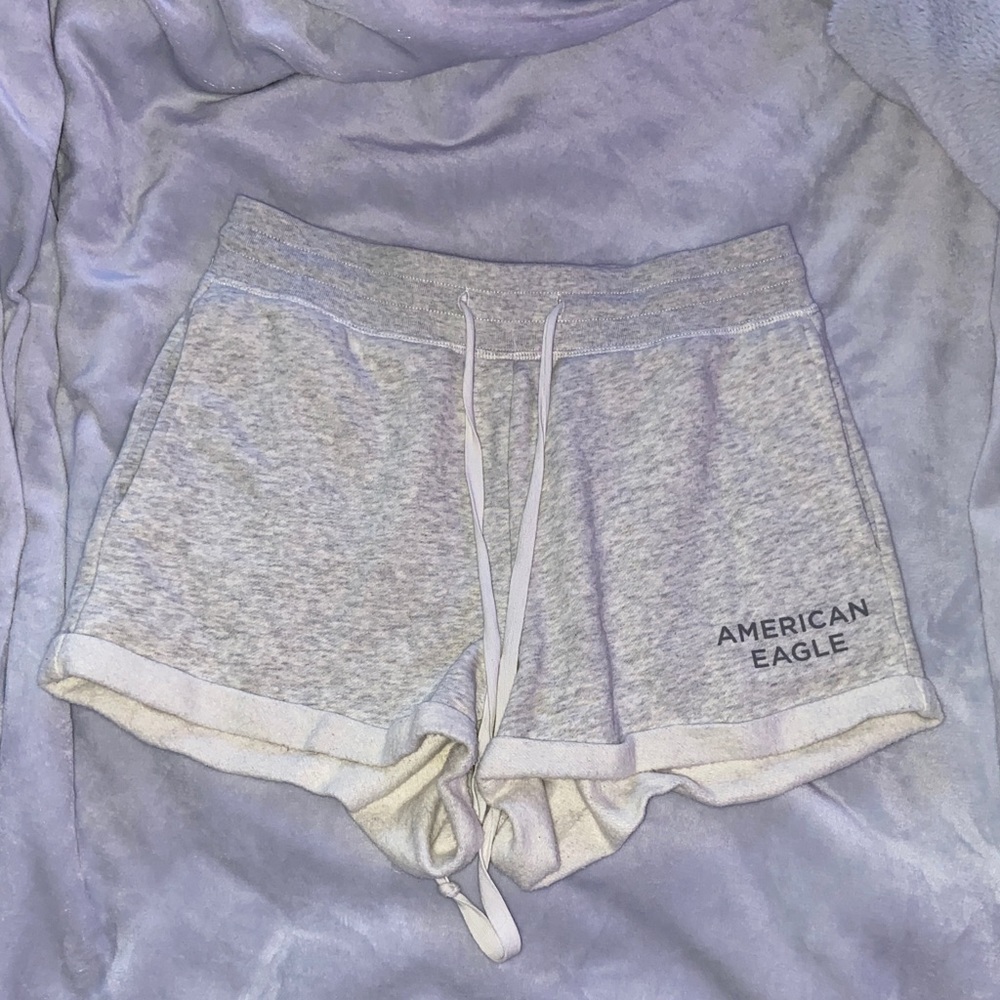 american eagle sweatshorts/pj shorts